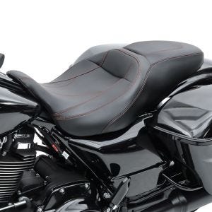 265938-0 Sitzbank für Harley Electra Glide Standard 09-20 Craftride RH4 schwarz-rot_1