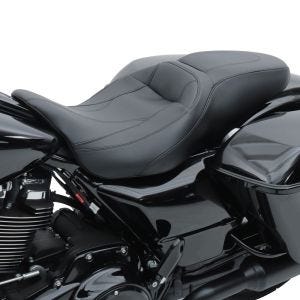 Sitzbank für Harley Davidson Touring 09-20 Komfortsitzbank Craftride RH4 schwarz_1