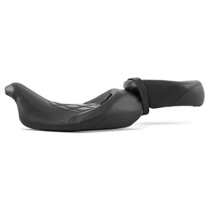 Craftride RH3 motorsykkelsete egnet for Harley Davidson Touring 09-24 komfortsete i svart DPLB1
