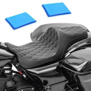Gel Sitzbank für Harley Davidson Touring 08-21 Craftride FW6 Doppelsitzbank_1