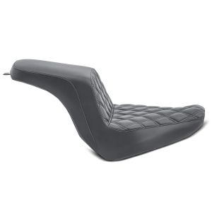 Dobbelt sete egnet for Harley Davidson Softail Low Rider / S / ST 18-24 Duo sete Craftride SP4 svart DPLB1