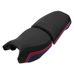 Førersete og passasjersete passer for BMW R 1200 GS Adventure 13-18 Tourtecs FB44 forsete baksete svart