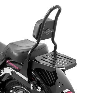 Sissybar Harley Fat Boy Special 10-17 Craftride Fast Rider-S inkl. Gepäckträger schwarz