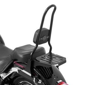 Sissy Bar CSXL mit Gepäckträger für Harley-Davidson Night Train 06-09 schwarz
