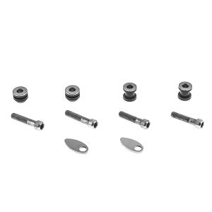 Dokkingsett egnet for Harley Davidson Dyna Super Glide Custom 06-15 4-punkts festesett fra Craftride