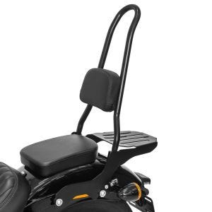 Sissybar Harley Softail Standard 2020 Craftride Fast Rider-XL inkl. Gepäckträger schwarz