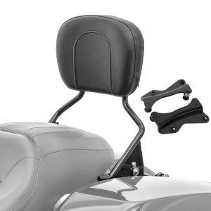 Sissy bar egnet for Harley Davidson Electra Glide Ultra Limited 14-24 Craftride med dokkingsett svart