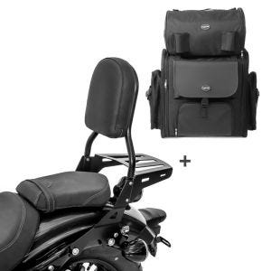 Sissybar CL + Hecktasche für Yamaha XV 950 / R 14-20 abnehmbar mit Gepäckträger Craftride_0