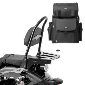 Sissybar CSM + Hecktasche für Yamaha XV 950 / R 14-20 abnehmbar mit Gepäckträger Craftride_0