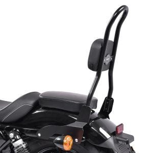 Sissy bar CSL Fix passer for Harley Davidson Sportster 1200 Nightster 08-12 svart Craftride