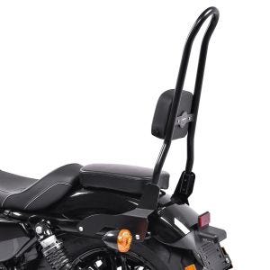 Sissy bar CSXL Fix passer for Harley Davidson Sportster 883 R Roadster 04-15 svart Craftride