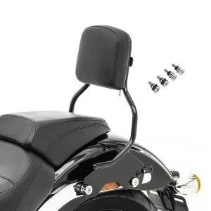 Sissy bar egnet for Harley Davidson Softail Low Rider ST 22-24 med dockingsett avtagbar R1 blk Craftride