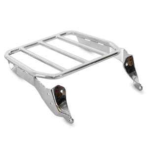Bagasjehylle for sissy bar passer for Harley Davidson Softail Sport Glide 18-24 krom Craftride DPLB
