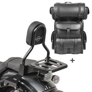 Sissybar CL3 + Hecktasche LX für Yamaha XV 950 / R 14-20 mit Gepäckträger Craftride_1
