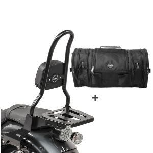 Sissybar L3 + Hecktasche RB1 für Yamaha XV 950 / R 14-20 mit Gepäckträger Craftride_1