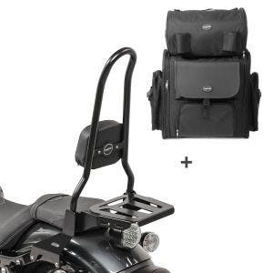 Sissybar XL3 + Hecktasche für Yamaha XV 950 / R 14-20 mit Gepäckträger Craftride_0