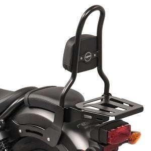 Sissy Bar M3 für Kawasaki VN 900 Light Tourer 10-14 mit Gepäckträger schwarz Craftride_0