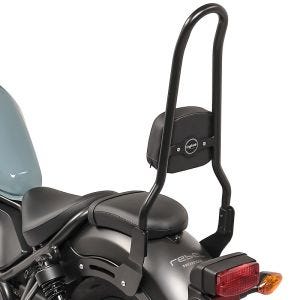 Sissy bar XL3 passer for Honda Rebel 500 CMX 17-24 svart Craftride
