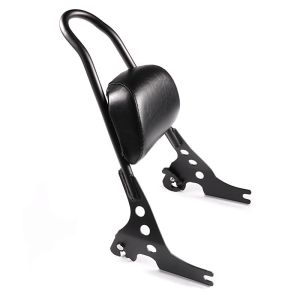 Sissy bar egnet for Harley Davidson Street 750 / 500 15-20 Craftride Fast Rider-M svart