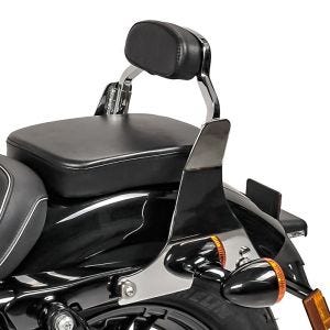 Sissy bar egnet for Harley Davidson Sportster 1200 Nightster 08-12 Craftride Fast Driver-XS krom