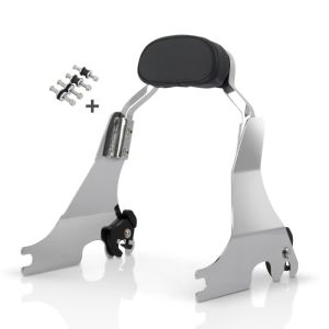 Sissy bar S1 egnet for Harley Davidson Sportster 883 R Roadster 04-15 avtakbar med dockingsett krom Craftride