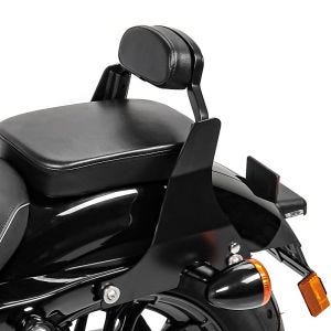 Sissy bar egnet for Harley Davidson Sportster 883 Iron 09-20 Craftride Fast Driver-XS svart