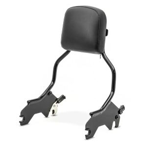 Sissy bar egnet for Harley Davidson Sport Glide 18-24 Avtagbar R1 svart Craftride DPLB