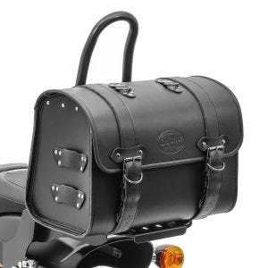 Motorsykkel hale bag Craftride LP sissy bar bag egnet for Cruiser og Retro 26 liter