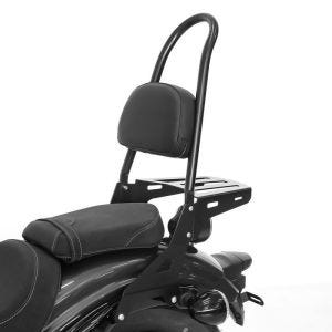 Sissybar Yamaha XV 950 / R 14-20 Craftride Rider-L inkl. Gepäckträger schwarz_0