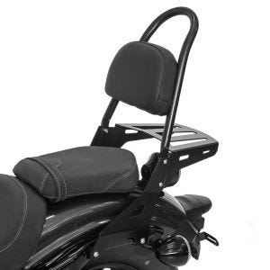 Sissybar Yamaha XV 950 / R 14-20 Craftride Rider-XL inkl. Gepäckträger schwarz_0