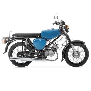 Sitzbank flach passend für Simson S50 S51 S70 Craftride VS2 Sitz schwarz  DPL8