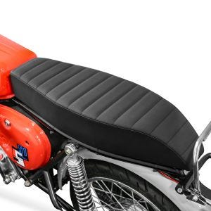 Sete kompatibelt med Simson S51 S50 S70 Craftride HS17 svart DPL2