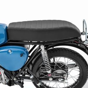 Sete kompatibelt med Simson S51 S50 S70 Craftride HS17 svart DPL7