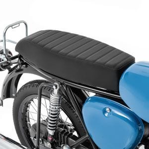 Sete kompatibelt med Simson S51 S50 S70 Craftride HS17 svart DPL9