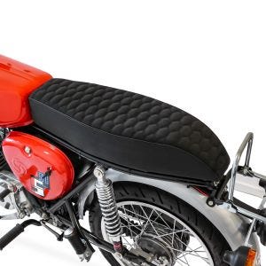 Sitzbank passend für Simson S51 S50 S70 Sitz Craftride VN4 Wabendesign schwarz DPL11
