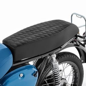 Sitzbank passend für Simson S51 S50 S70 Sitz Craftride VN4 Wabendesign schwarz DPL2