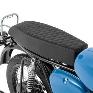 Sitzbank passend für Simson S51 S50 S70 Sitz Craftride VN4 Wabendesign schwarz DPL5