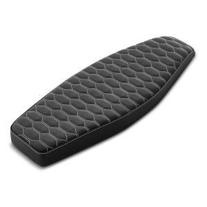 Sitzbank flach passend für Simson S51 S50 S70 Sitz Craftride VN5 Wabendesign schwarz DPL5