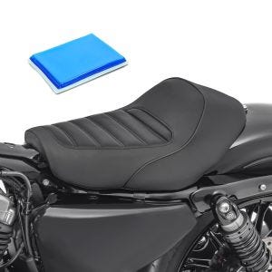 Gel sete solo egnet for Harley Davidson Sportster 10-20 førersete Craftride SO5 svart