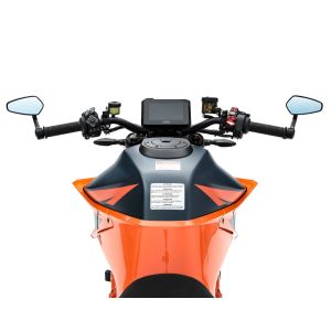 Supermoto speil egnet for MV Agusta Brutale 1090 / R / RR Craftride LS4 i svart underarmspeil DPLT