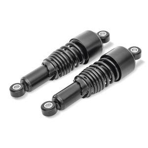 Støtdemper 10,5 tommer egnet for Harley Davidson Sportster 04-20 fjærbeskyttere fra Craftride svart DPLU2