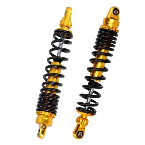 Stoßdämpfer Federbeine 380mm passend für Simson S50 S51 / Enduro S70 SR50 Paar Craftride SD50 gold