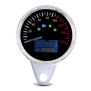 Motorrad Tachometer Craftride KTX Speedometer universal in chrom_1