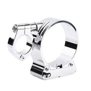 Speedometerholder på siden passer for Harley Davidson Sportster 883 Custom 98-10 Speedometer flytting for 39mm gaffel Craftride SR2 krom