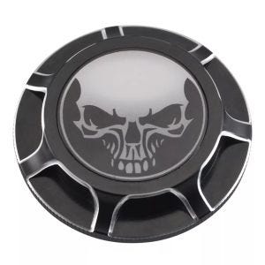 Tanklokk egnet for Triumph Bonneville Bobber / Svart tanklokk Craftride TS7 California svart