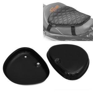 Tank / bensintank egnet for Simson S51 / S70 med svart sidedeksel + setepute gel Craftride