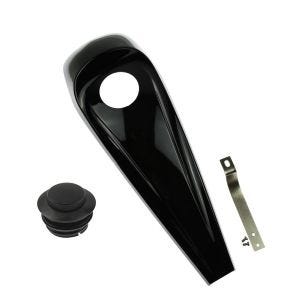 Tankdeksel egnet for Harley Davidson Touring modeller 08-24 tankpanel TP11 Craftride svart