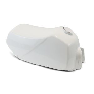 Tank som passer til Simson S53/S83 bensintank Craftride hvit