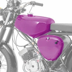 Tank/Benzintank passend für Simson S51/S50/S70 mit Seitendeckel Craftride purpur lila DPLS2