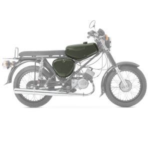 Tank / Benzintank passend für Simson S51 / S50 / S70 mit Seitendeckel Craftride olivgrün DPLS3